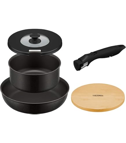 Amazon.co.jp: サーモス デュラブルシリーズ 取っ手のとれるフライパン